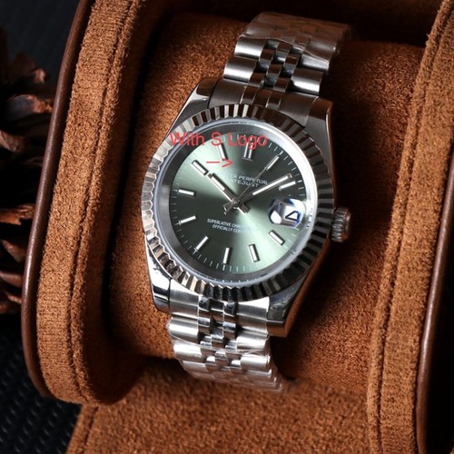 Automatic watch olive green - |,