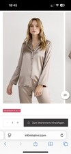 Pyjama Schlafanzug Seide Seidenpyjama Intimissimi