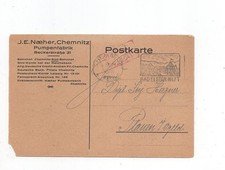 Gebühr bezahlt Postkarte