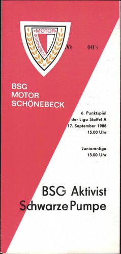 Ddr liga bsg - ddr-liga, motor