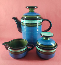 Waku - Set - Kaffeekanne + Milchkännchen und Zuckerdose retro/vintage W. Germany