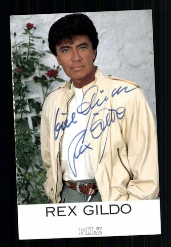 Rex gildo autogrammkarte - rex,