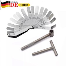 Neu Motorrad Motor Ventil Einstellwerkzeug Wrench + Ventilspiel Fühlerlehre DE