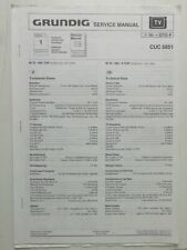 Grundig TV Service Manual CUC