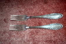 Antike Bestecke - 2 Gabeln -