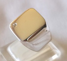 Silber/ Brillant Herren-Ring/