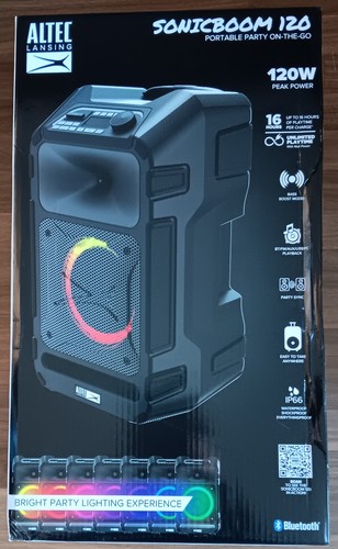 Altec lansing sonicboom - altec, 120