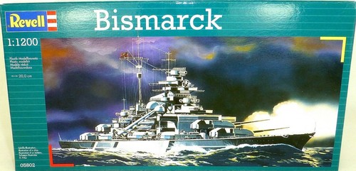 Bismarck bausatz 1200 revell - bausatz,