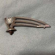 Original alte Schutzblechfigur