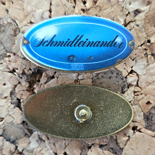 Vintage pin schmidteinander - vintage,