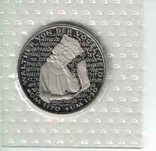5 D-Mark 1980 D  (München) " – PP – 750. Todestag Walther von der Vogelweide