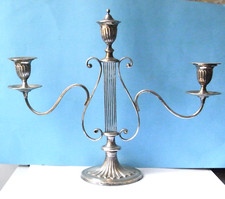 ANTIKER SILBERLEUCHTER oder