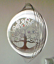 Windspiel Spirale Suncatcher
