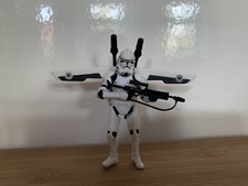 Vintage Hasbro Star Wars Actionfigur Clone Krieger Jetpack 2004