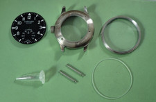 Uhrengehäuse-Bausatz #20014 für Unitas CHEZARD Zifferblatt 01 black Sekunde an 6