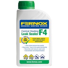 Fernox F4 Leckversiegelung 500ml Rohrarbeitsdichtung Fußboden & Zentralheizungen.
