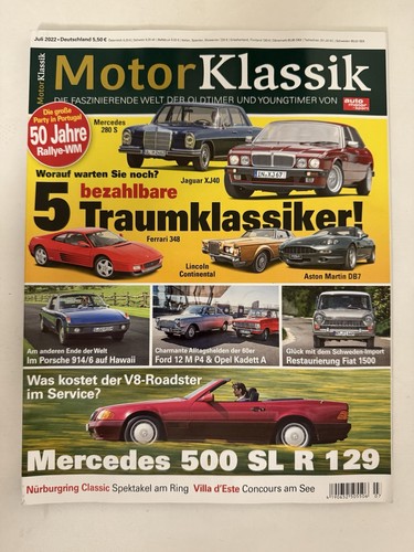 Motor klassik ausgabe 2022 - klassik-ausgabe, 07/2022