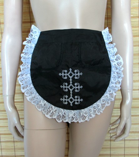 Schwarze servierschürze - schwarze,
