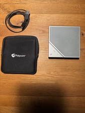 Polycom Voxbox USB Speakerphone Bluetooth Freisprechsystem silber