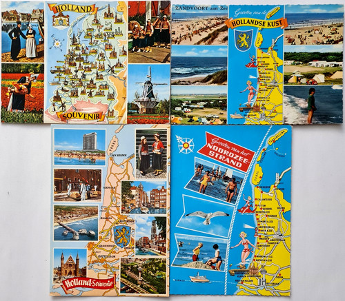 Postkarten lot niederlande - lot,