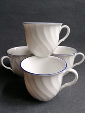 6 Kaffeetassen Schirnding Bavaria - Pallas Blaue Linie 