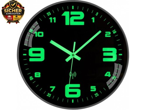 Wanduhr funk funkuhr leuchtend - funk,