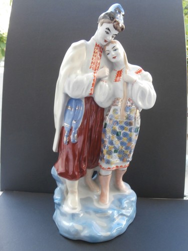 Große porzellan figur - porzellan,
