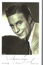 Johannes Heesters     ** Original Unterschrift auf Ross Karte  - N 372 e