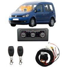 Zuheizer zur Standheizung mit Funkfernbedienung für VW Caddy 2K man. Klimaanlage