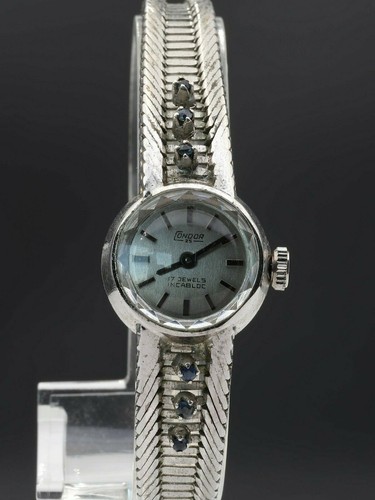 Condor damen uhr - damen, silber