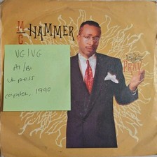 MC Hammer Pray Vinyl Record