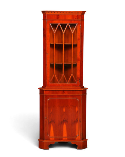 Englische eckvitrine eibe 60er - englische,