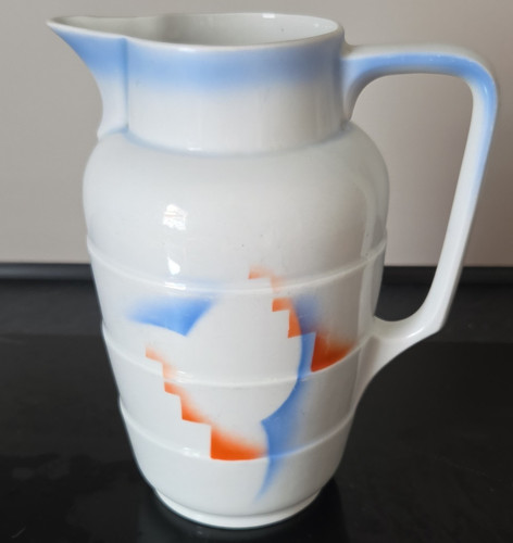 Antike art déco - kakaokanne, /