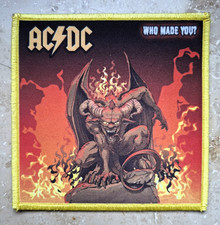 AC/DC - WHO MADE YOU? -- PATCH