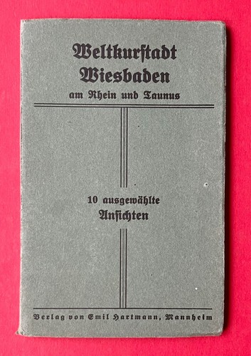 Leporello album mit ak - leporello, 10