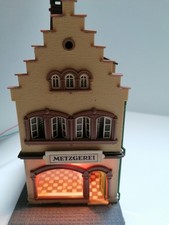 Pola -Metzgerei-Altstadthaus - Geschäftshaus Licht  Inneneinrichtung - 1:87/H0 