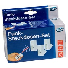 Funk steckdosen set 3 - 3+1,
