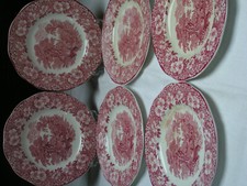 6 Kuchenteller Woodland