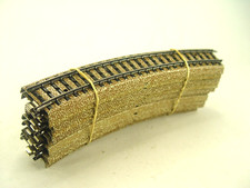 10  Stck.  gebogene Gleise