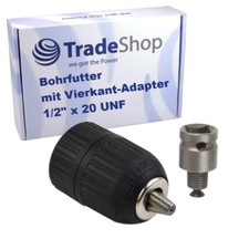 Bohrfutter + Vierkant-Adapter