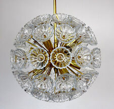 Vintage Pusteblume Sputnik DDR Kronleuchter, Deckenlampe Mid Century Design