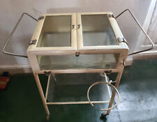 antiker Arzttisch, Praxistisch Medizintisch Behandlungstisch aufklappbar