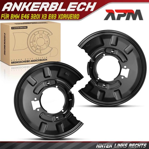 Ankerblech bremsscheibe - 2x,