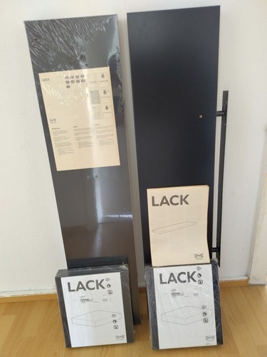 Ikea lack wandregal schwarz - lack,