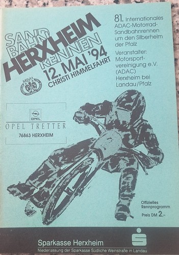 Programm speedway sandbahn - programm,