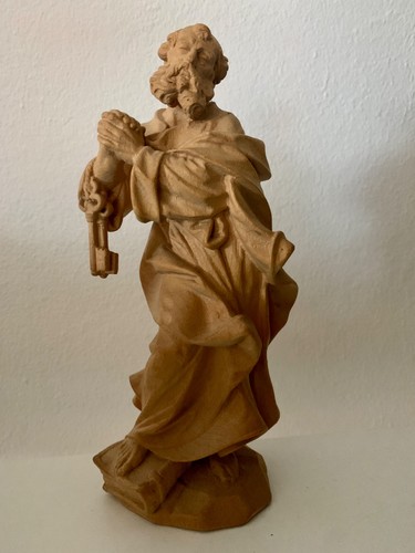 Heiliger petrus holzfigur st - heiliger, (st