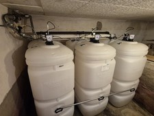 6x Schütz Buderus Kunststoff Heizöltank TANK IN TANK Öltank 750 l neuwertig