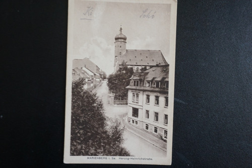 Marienberg kirche sachsen - ak,