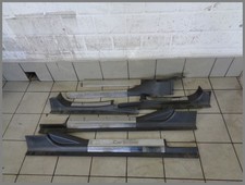 Mercedes W203 Carlsson Einstiegsleisten SET Vorne Hinten Leisten Einstieg