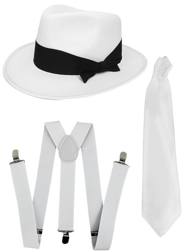 Jacko set weisse trilby - weisse,